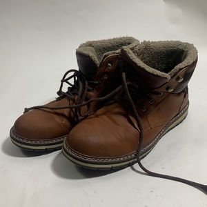 Projek Raw US Men’s 10 Boots Cognac Excellent Tread Nice condition